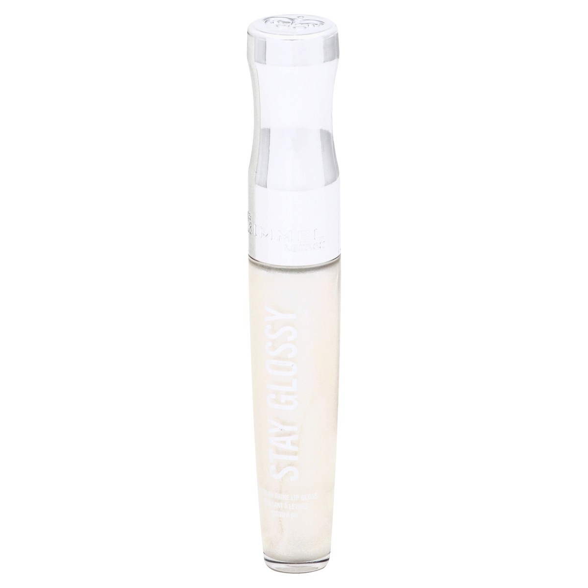 slide 4 of 10, COTY RIMMEL LONDON Rimmel Stay Glossy Lip Gloss - Non-Sticky and Lightweight Formula for Lip Color and Shine - 815 Halo-There, .18oz, 4.18 fl oz