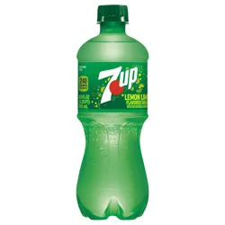 7UP Lemon Lime Soda, 20 fl oz bottle