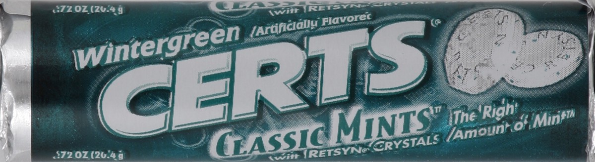 slide 3 of 3, Certs Wintergreen Classic Mints 0.72 Oz. Roll, 1 ct