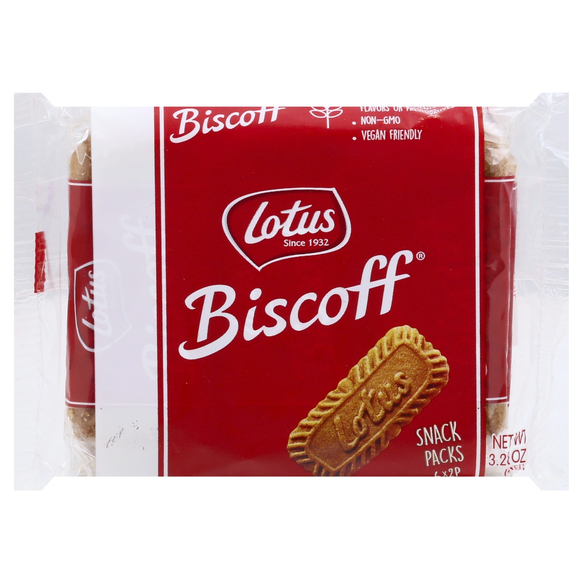 slide 1 of 10, Biscoff Cookie Packs, 6 ct; 3.28 oz