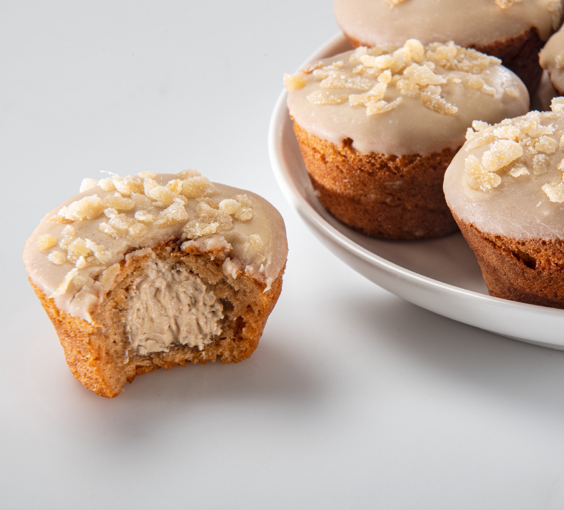 slide 3 of 4, Katz Creme Filled Cupcakes - Gingerbread, 7 oz