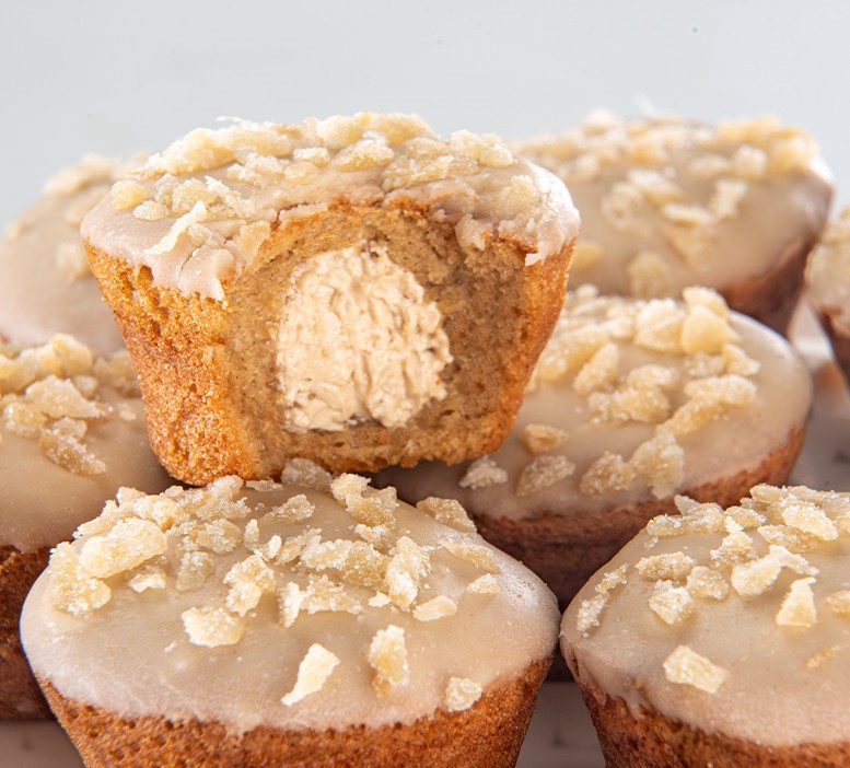 slide 4 of 4, Katz Creme Filled Cupcakes - Gingerbread, 7 oz