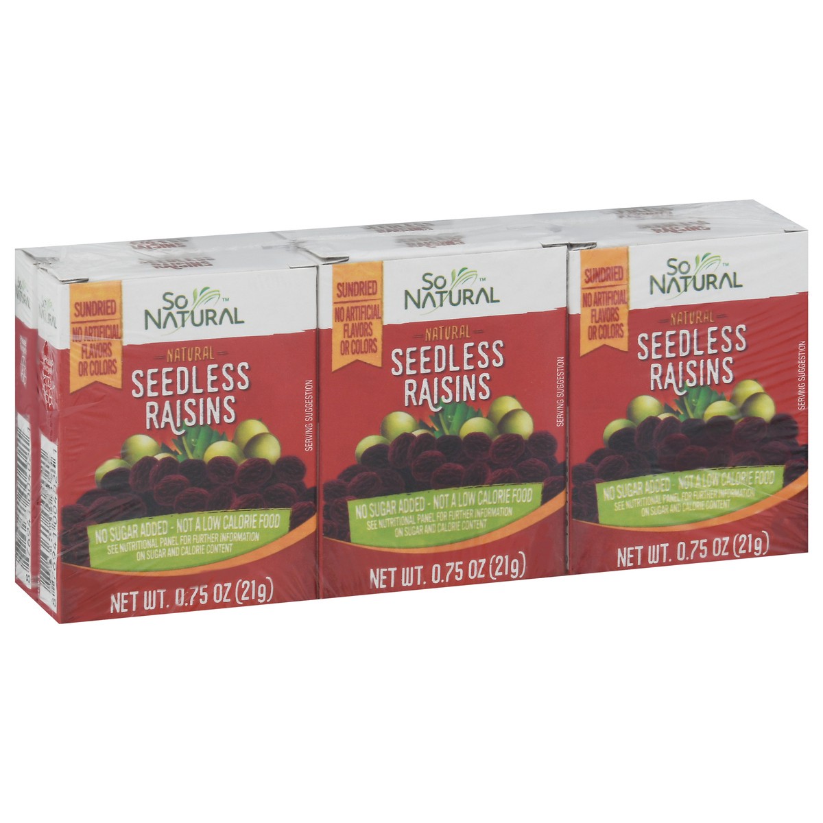 slide 2 of 9, SoNatural So Natural Seedless Raisins, 6 oz