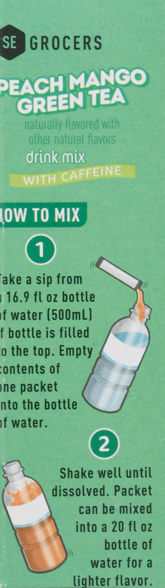 slide 6 of 13, SE Grocers Pch Mngo Grn Tea Eng - 10 ct, 10 ct