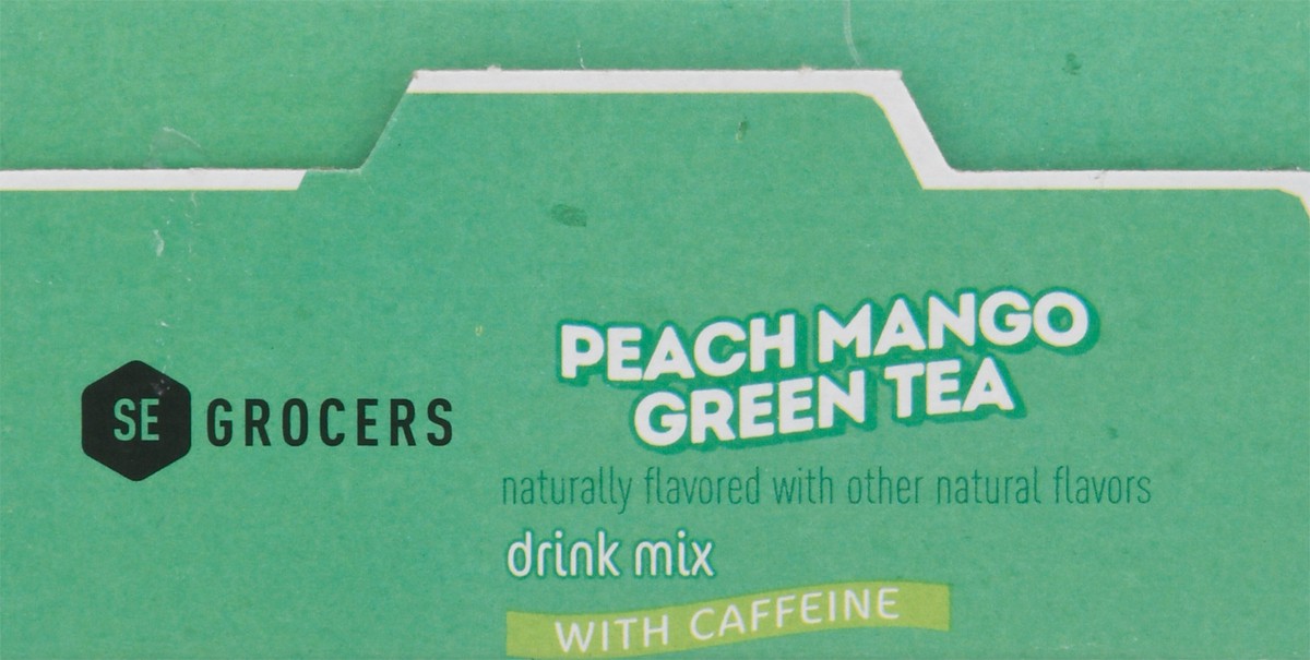 slide 10 of 13, SE Grocers Pch Mngo Grn Tea Eng - 10 ct, 10 ct