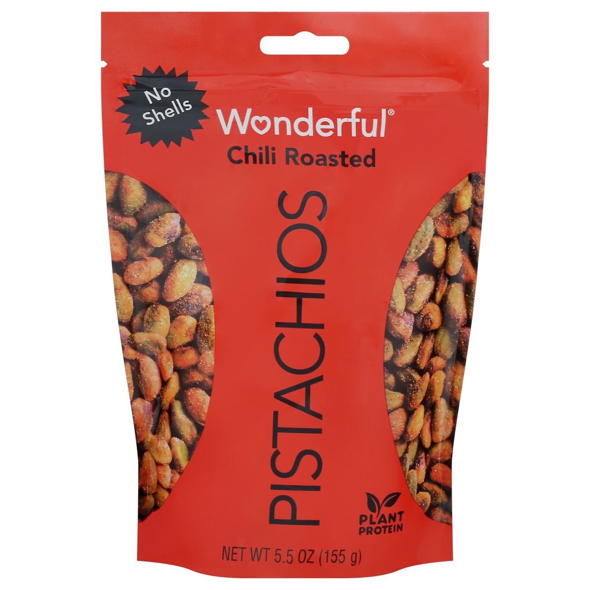 slide 1 of 1, Wonderful Pistachios No Shells Chili Roasted - 5.5oz, 