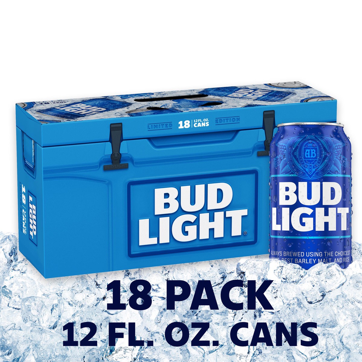 slide 1 of 9, Bud Light Beer, 216 fl oz