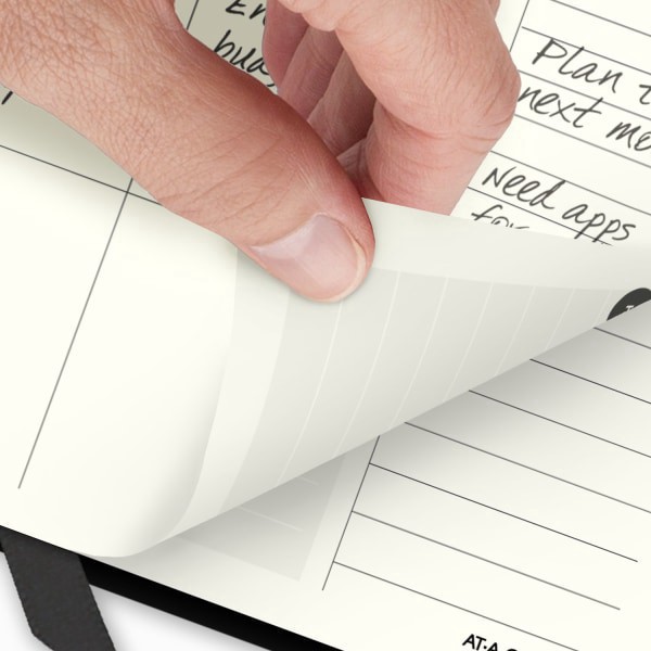 slide 3 of 10, AT-A-GLANCE® Plan. Write. Remember.® 2026 Weekly Monthly Appointment Book Planner, Casebound, Black, Large, 7 1/2"" x 10"", 1 ct