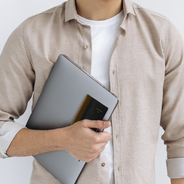 slide 5 of 10, AT-A-GLANCE® Fine Diary® 2026 Weekly Monthly Diary, Black Brown, Pocket, 3"" x 6"", 1 ct