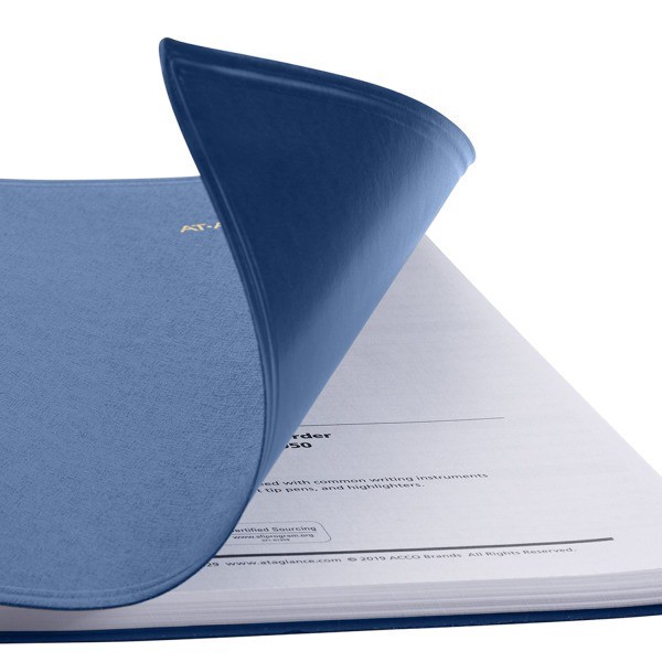 slide 5 of 10, AT-A-GLANCE® 2026 Weekly Appointment Book Planner, Blue, Small, 5"" x 8"", 1 ct