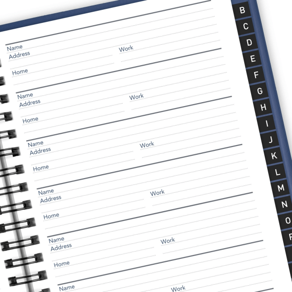 slide 8 of 10, AT-A-GLANCE® 2026 Weekly Appointment Book Planner, Blue, Small, 5"" x 8"", 1 ct