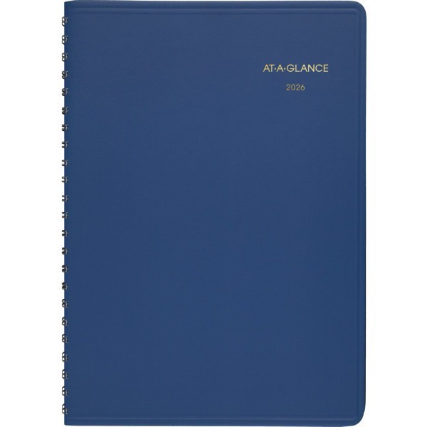slide 10 of 10, AT-A-GLANCE® 2026 Weekly Appointment Book Planner, Blue, Small, 5"" x 8"", 1 ct