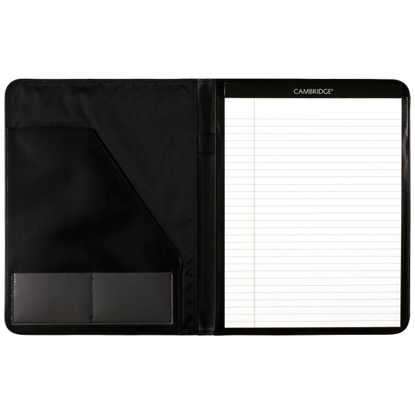 slide 4 of 9, AT-A-GLANCE Executive® 2026 Monthly Padfolio, Black, Large, 9"" x 11"", 1 ct
