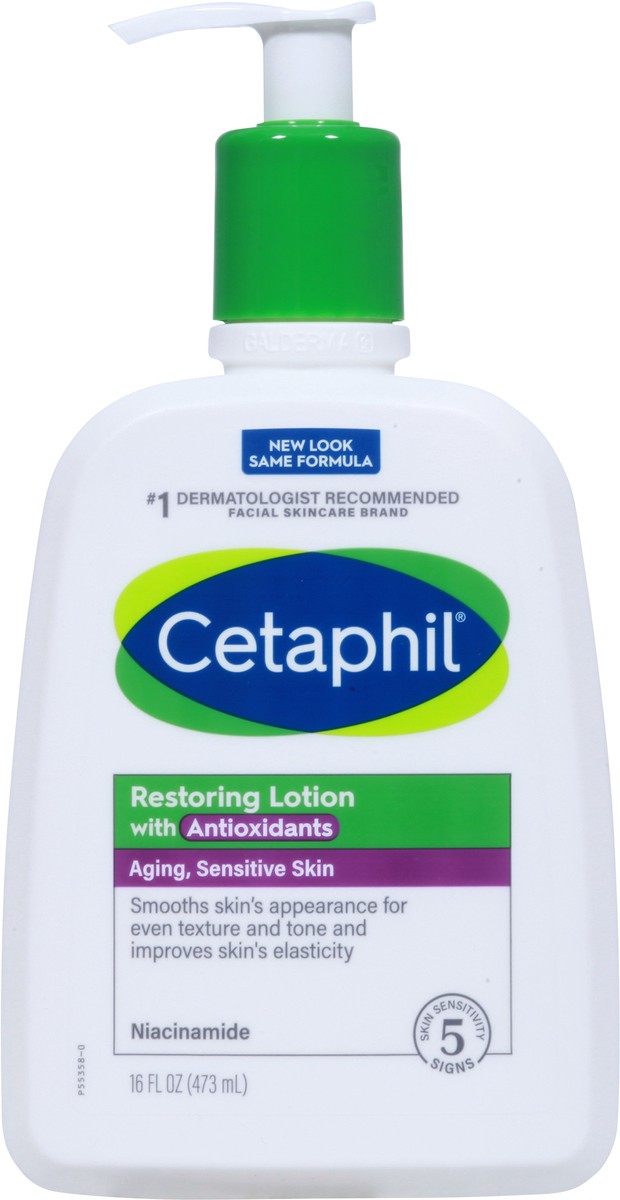 slide 6 of 9, Cetaphil Restoring Lotion with Antioxidants, 16 oz, 16 fl oz