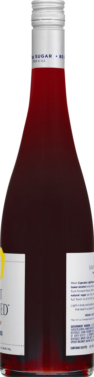 slide 9 of 9, Cupcake Light Hearted California Pinot Noir 750 ml, 750 ml