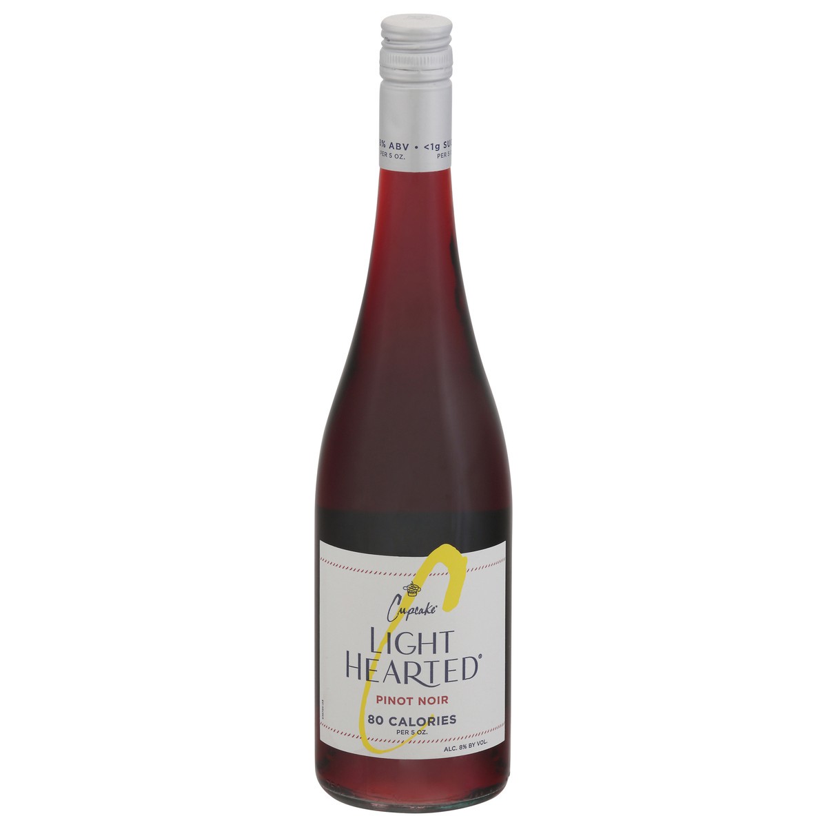 slide 1 of 9, Cupcake Light Hearted California Pinot Noir 750 ml, 750 ml