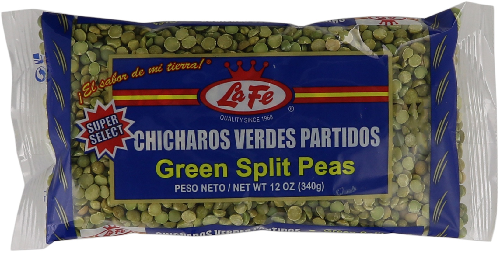 slide 1 of 1, La Fe Dry Green Split Peas, 1 ct