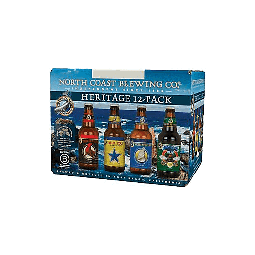 slide 1 of 1, North Coast Brewing Co. North Coast Brewing Company North Coast Heritage Variety Pack, 12 ct
