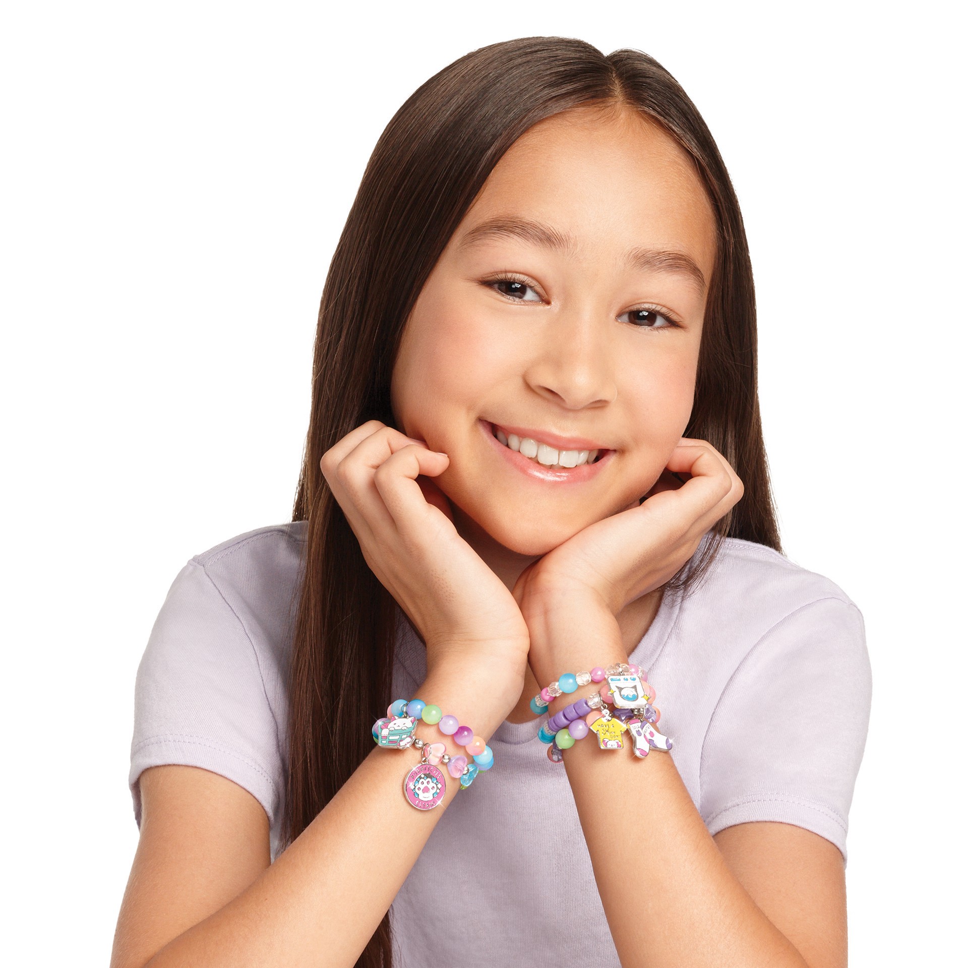 slide 2 of 4, Make It Real Purr-Fect Wash 'n Bead Bracelets, 1 ct