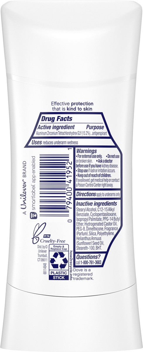 slide 2 of 3, Dove Advanced Care Antiperspirant Deodorant Stick Restore, 2.6 oz, 2.6 oz