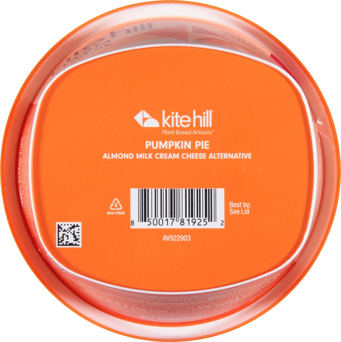 slide 8 of 13, Kite Hill Dairy Free Pumpkin Pie Cream Cheese Alternative 8 oz, 8 oz