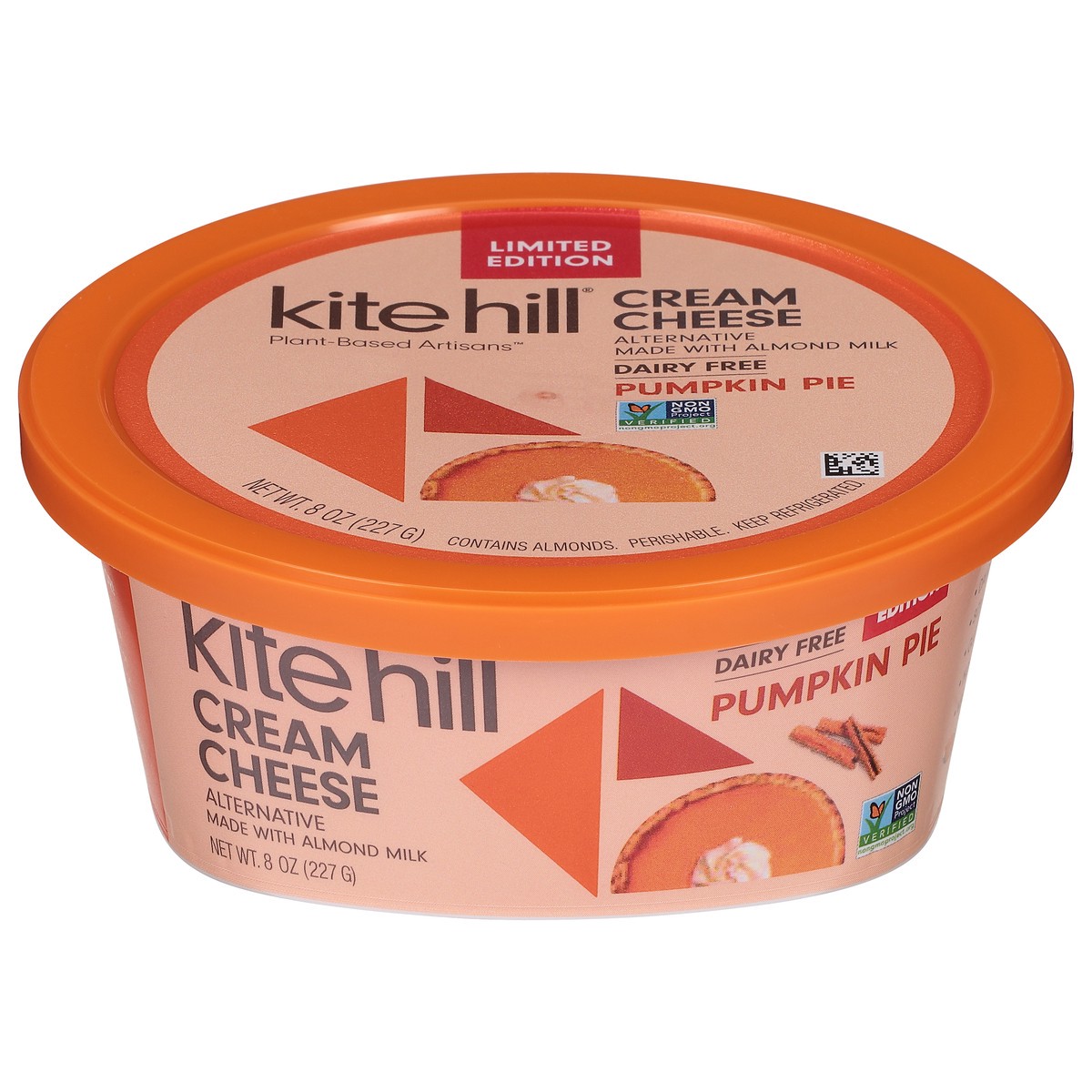 slide 11 of 13, Kite Hill Dairy Free Pumpkin Pie Cream Cheese Alternative 8 oz, 8 oz
