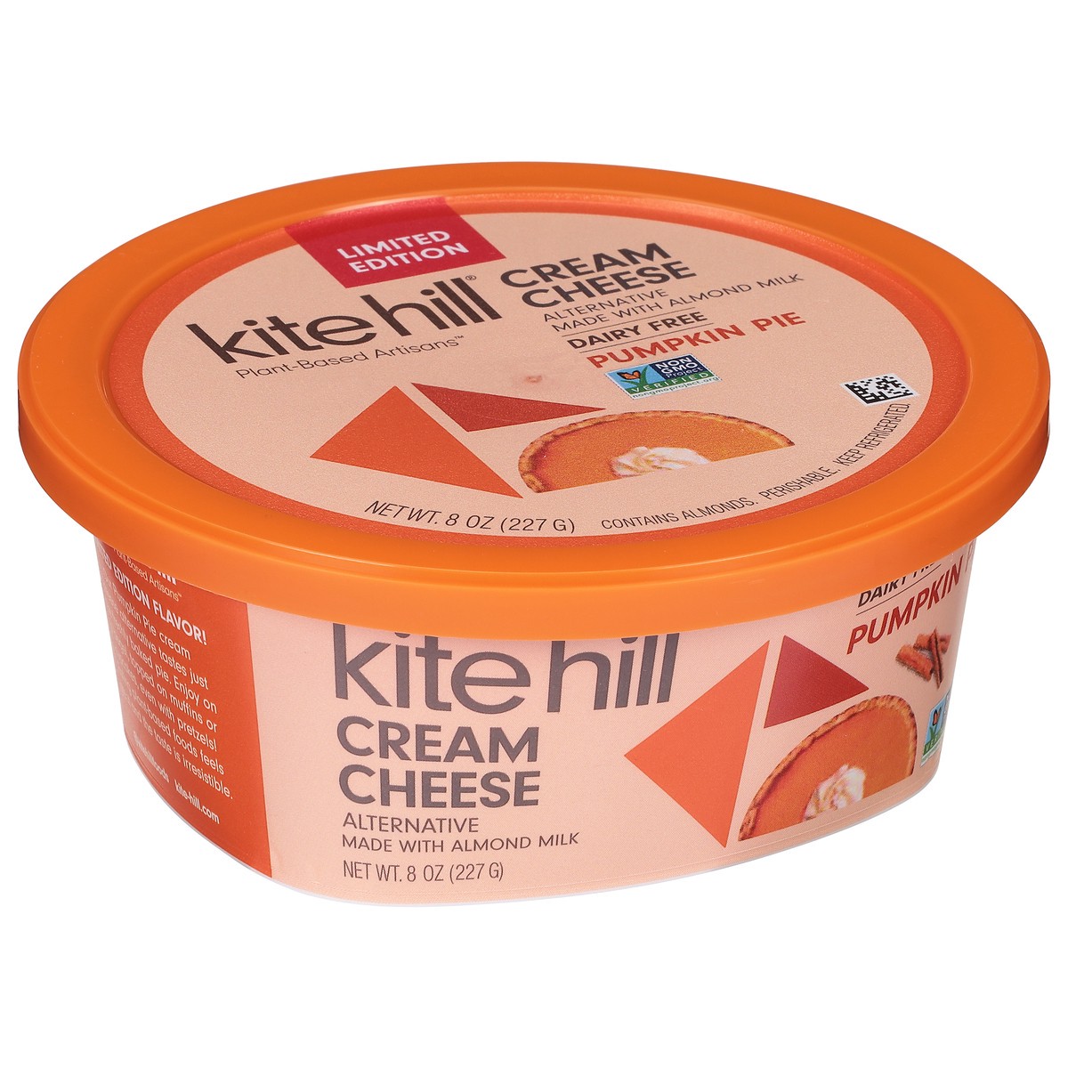 slide 7 of 13, Kite Hill Dairy Free Pumpkin Pie Cream Cheese Alternative 8 oz, 8 oz