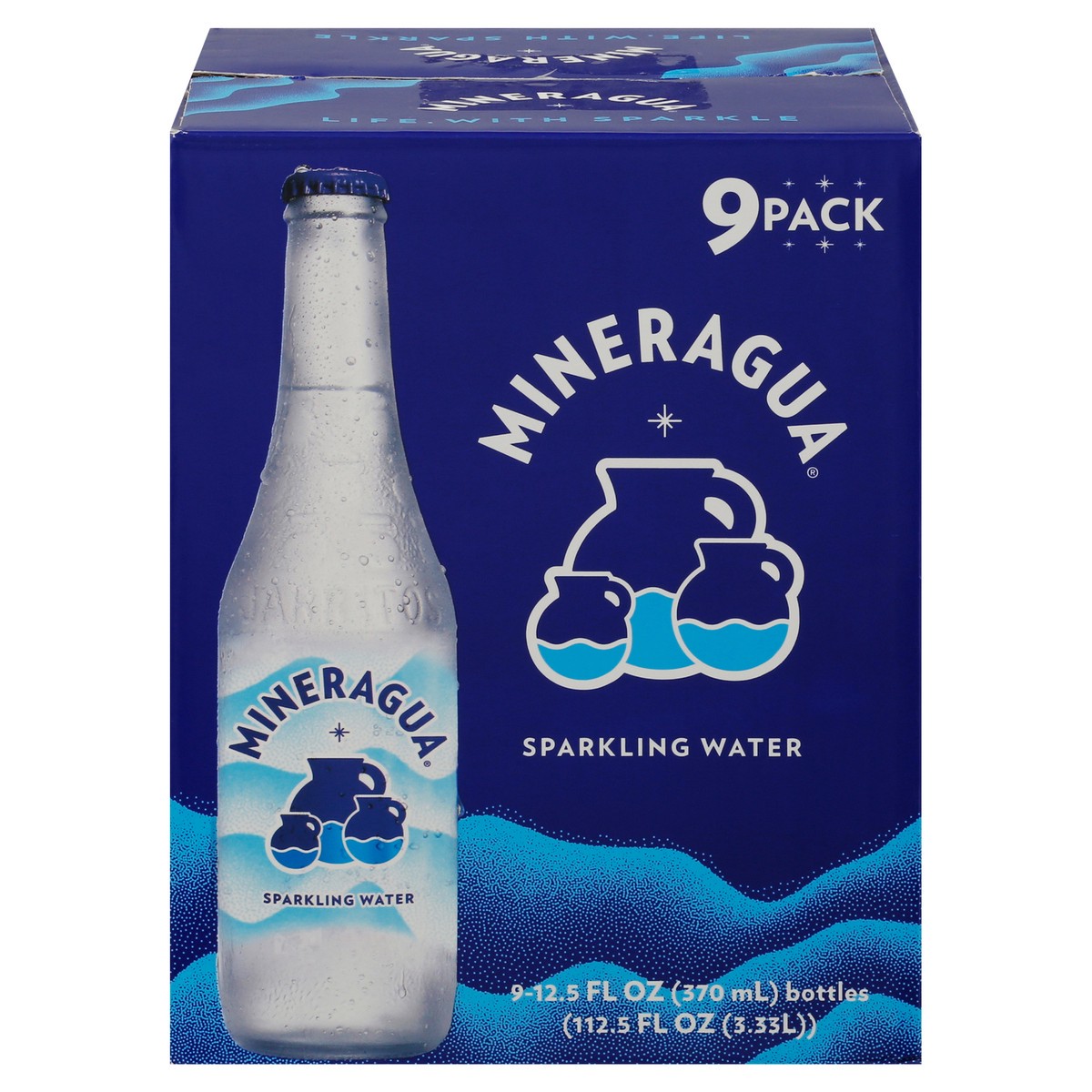 slide 1 of 12, Mineragua Sparkling Water - 112.5 oz, 1 ct