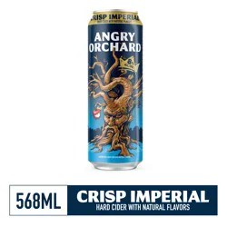Angry Orchard Crisp Imperial Hard Cider - 19.2 fl oz