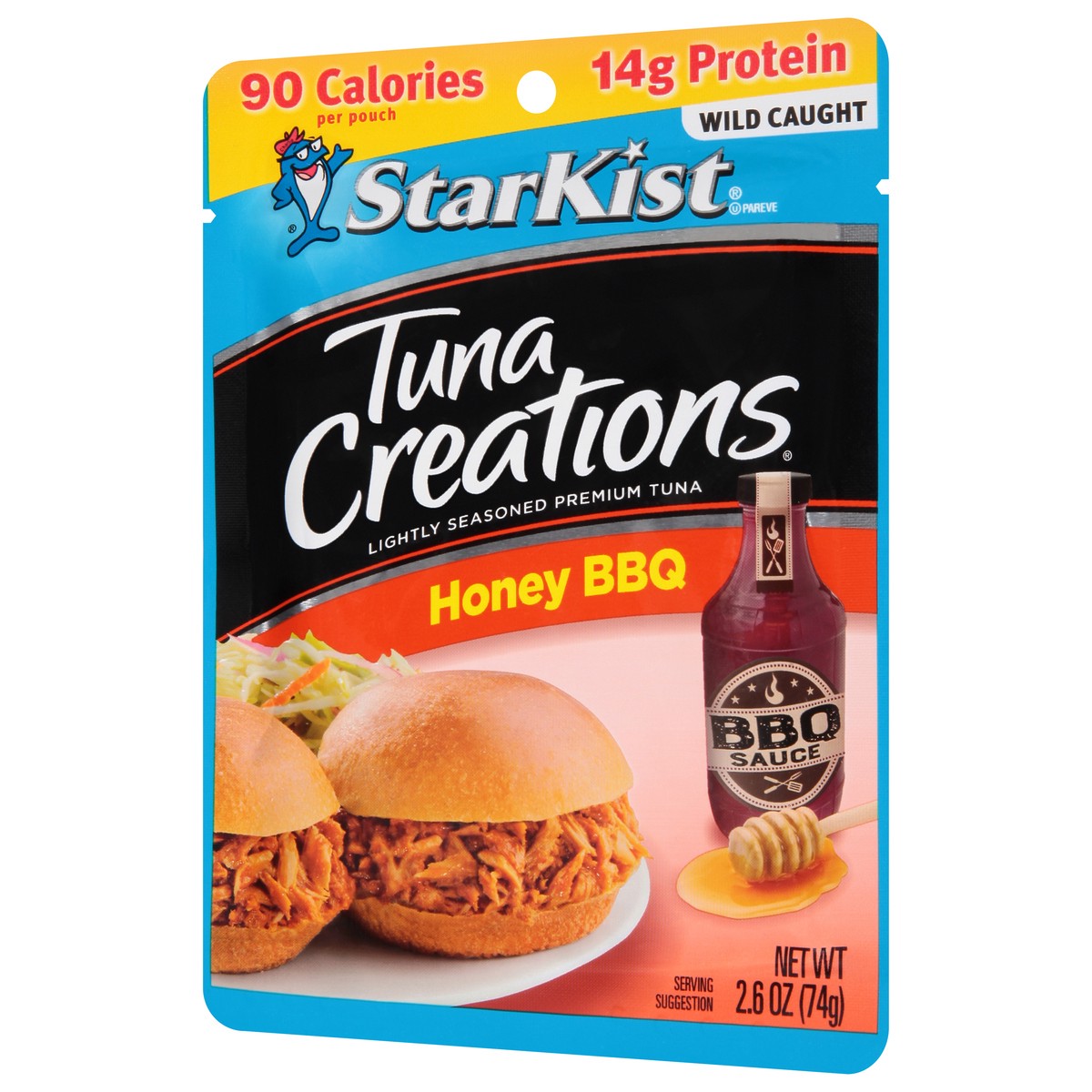 slide 4 of 9, StarKist Tuna Creations Honey BBQ Pouch, 2.6 oz