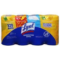 Lysol Disinfecting Wipes 4 ea