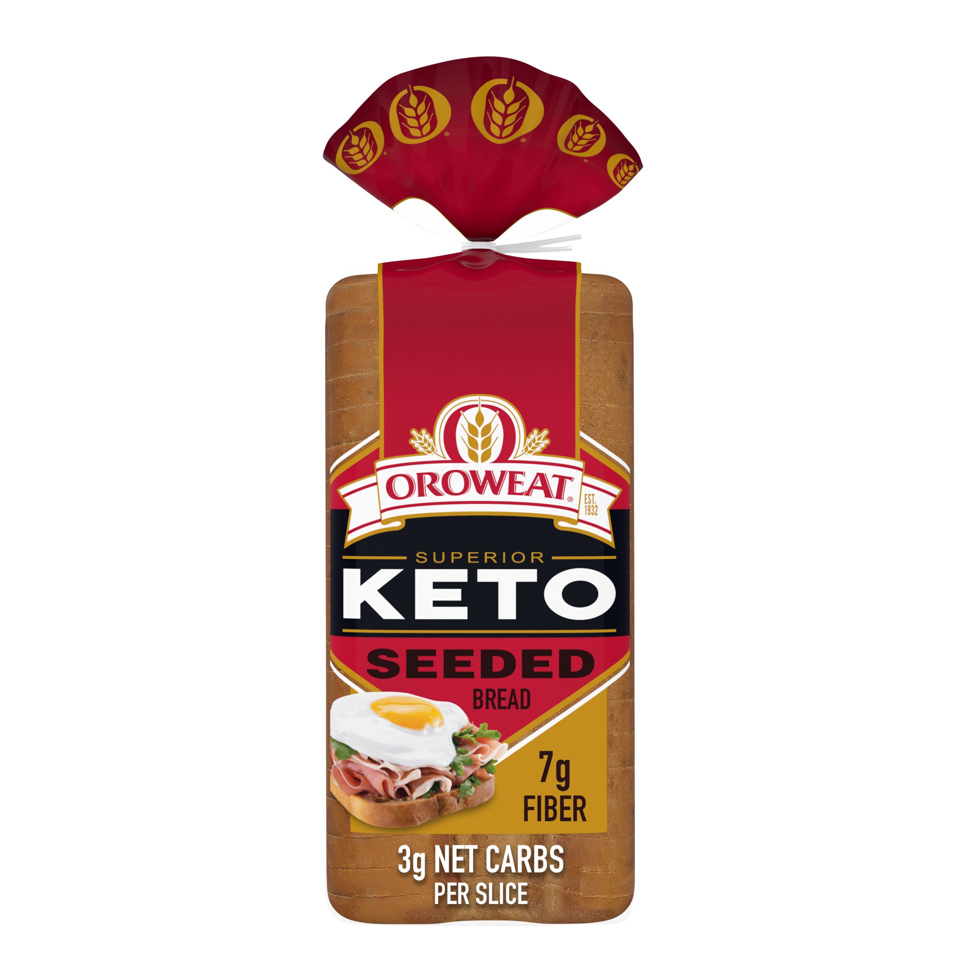 slide 1 of 7, Oroweat Keto Seeded Bread 20 Oz, 1 ct