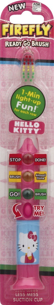 slide 2 of 3, Dr. Fresh Firefly Hello Kitty Ready To Go Toothbrush, 1 ct