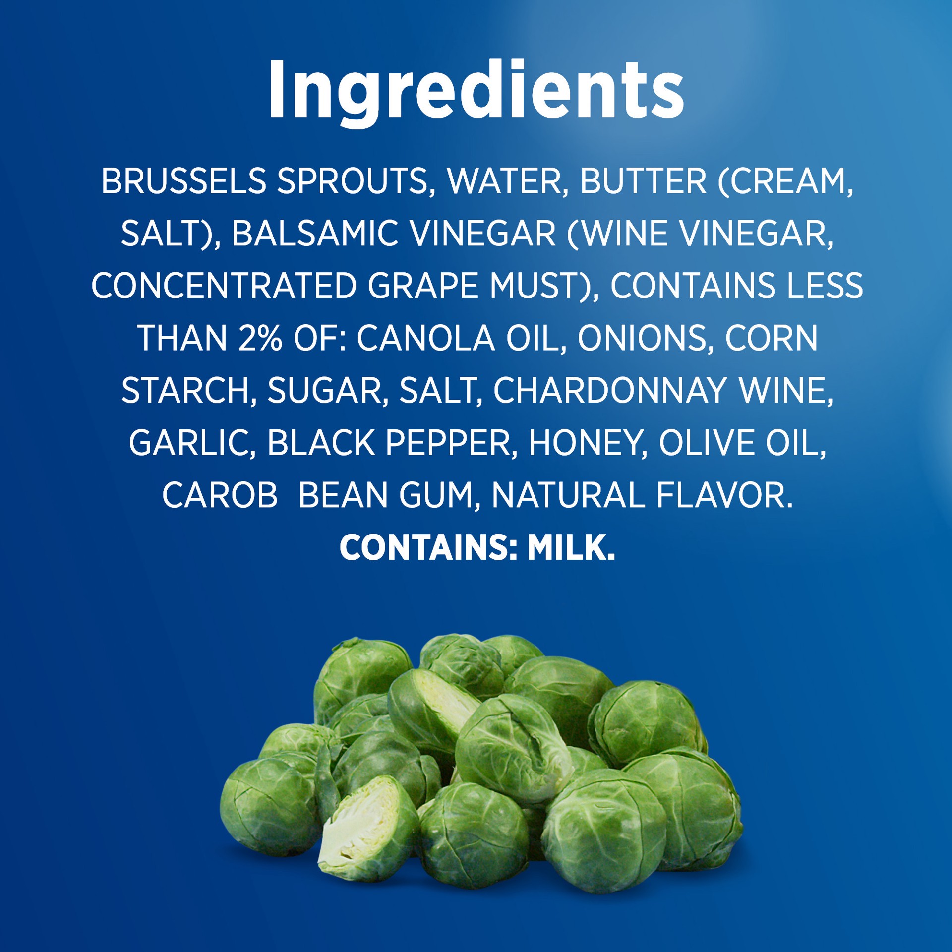 slide 2 of 5, Birds Eye Skillets Balsamic Brussels Sprouts, Frozen Vegetable, 11 oz. Bag, 11 oz