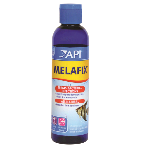 slide 1 of 1, API Melafix Freshwater Fish Bacterial Infection Remedy Bottle, 4 fl oz