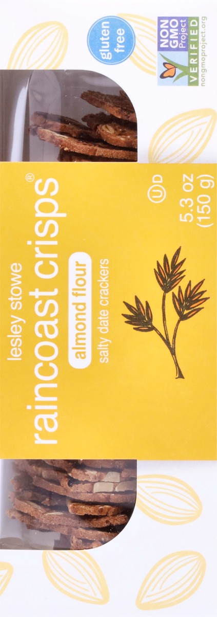 slide 4 of 9, Raincoast Crisps Almond Flour Salty Date Crackers 5.3 oz, 5.3 oz
