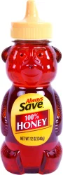 Always Save 100% Honey Bear Squeeze Bottle
