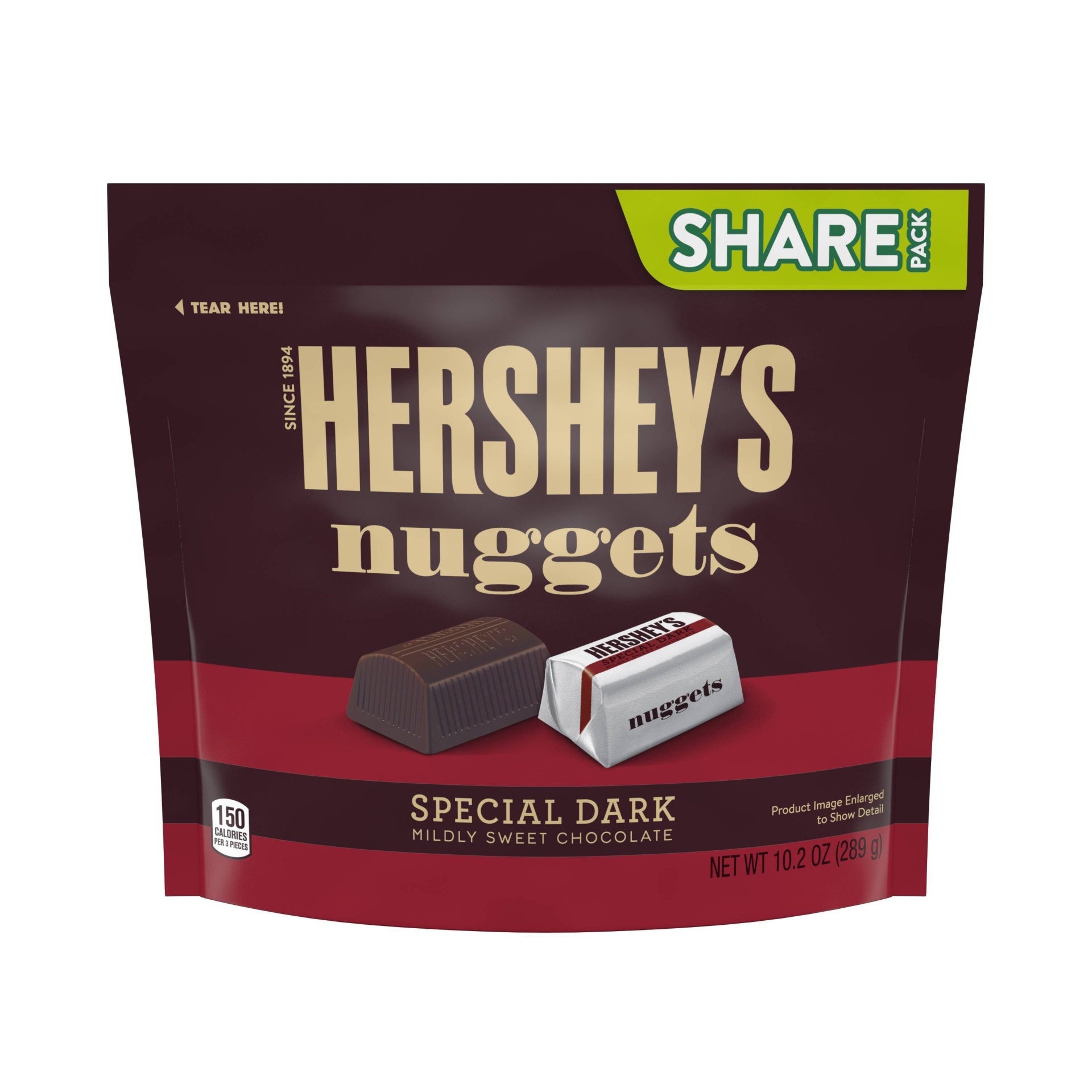 slide 1 of 3, Hershey's Nuggets Share Size Special Dark Chocolate, 10.2 oz