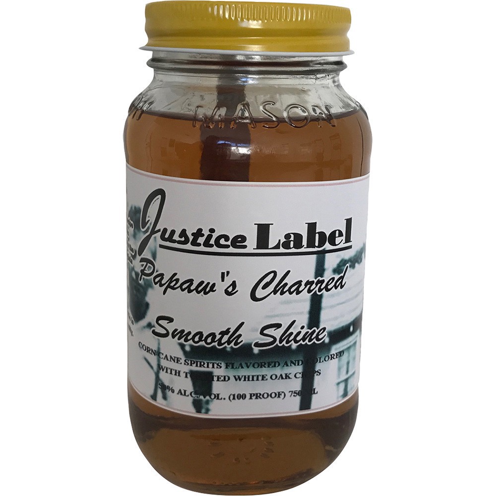 slide 1 of 1, Justice Label Papaw's Charred Shin, 750 ml