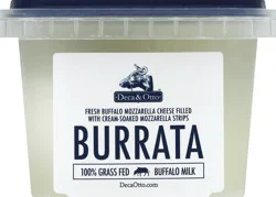 Deca &Otto Grass Fed Buffalo Milk Burrata Cheese