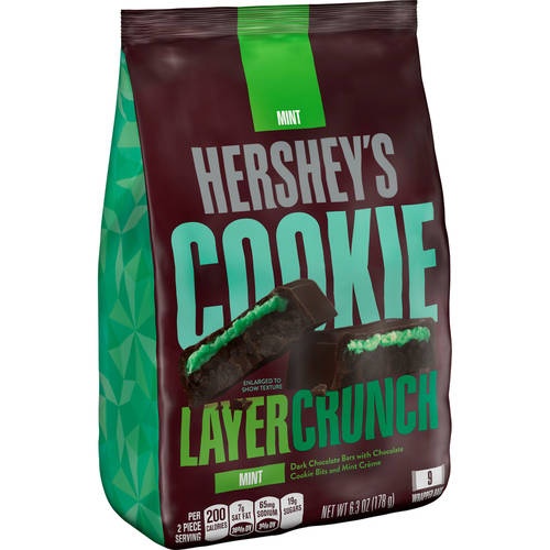 slide 1 of 1, Hershey's Cookie Layer Crunch, 2.1 oz