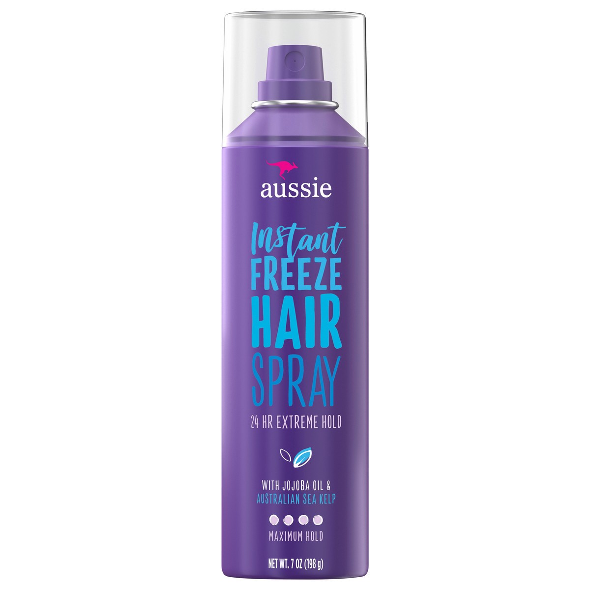 slide 1 of 1, Aussie Freeze Hair Spray Instant, 7 oz