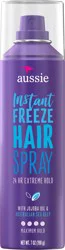 Aussie Instant Freeze with Jojoba Oil & Sea Kelp Hairspray, 7.0 oz