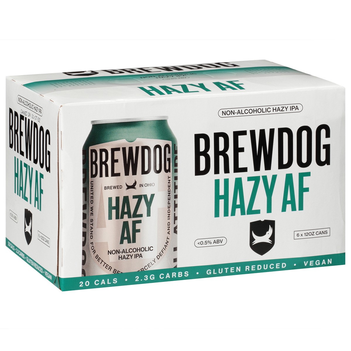 slide 6 of 14, Brew Dog Hazy Na, 6 ct; 12 fl oz