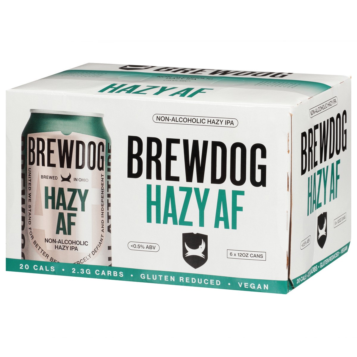 slide 12 of 14, Brew Dog Hazy Na, 6 ct; 12 fl oz