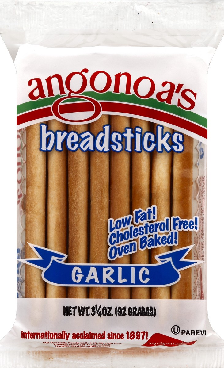 slide 5 of 5, Angonoa's Breadsticks 3.25 oz, 3.25 oz