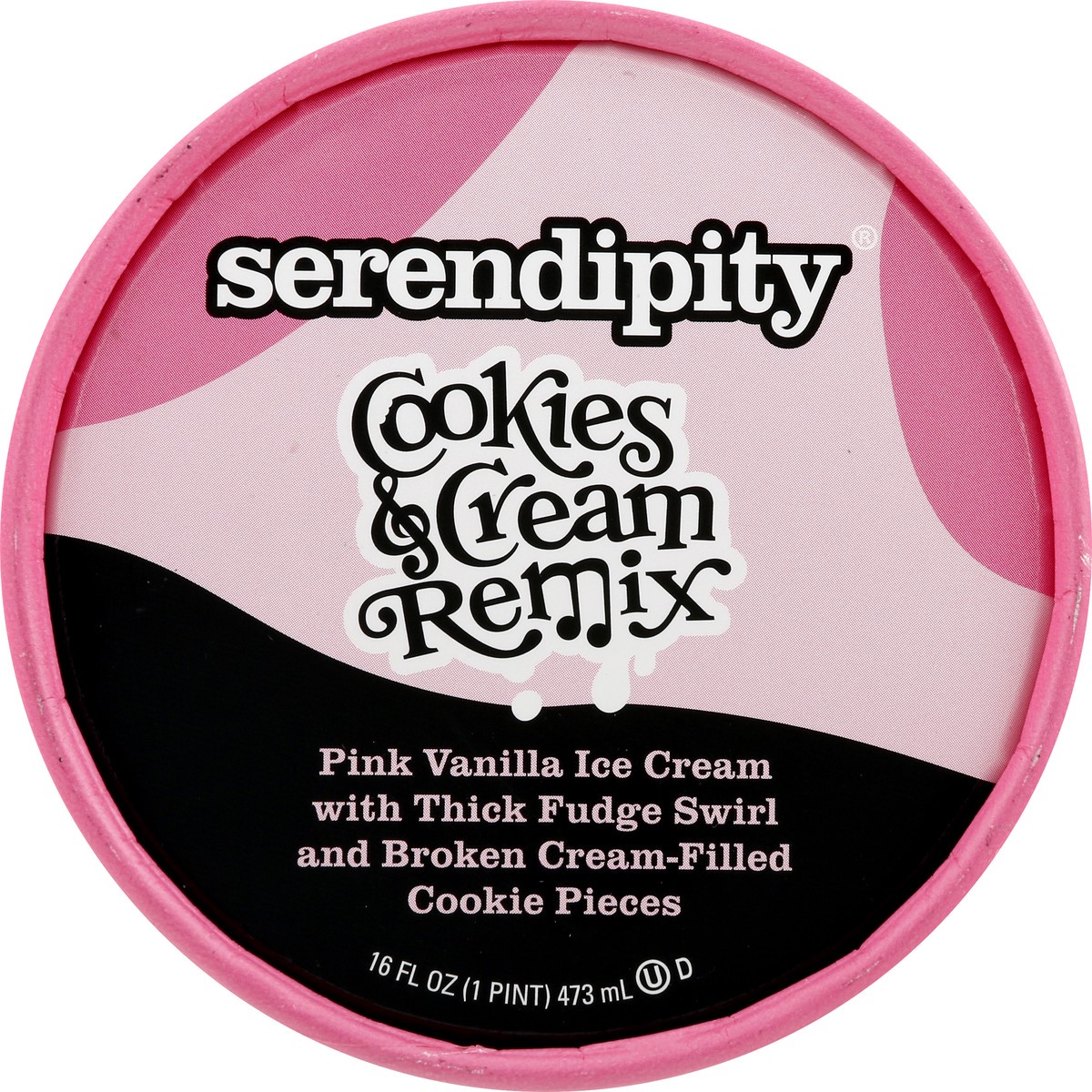 slide 4 of 12, Serendipity Cookies & Cream Remix Ice Cream 16 oz, 16 oz