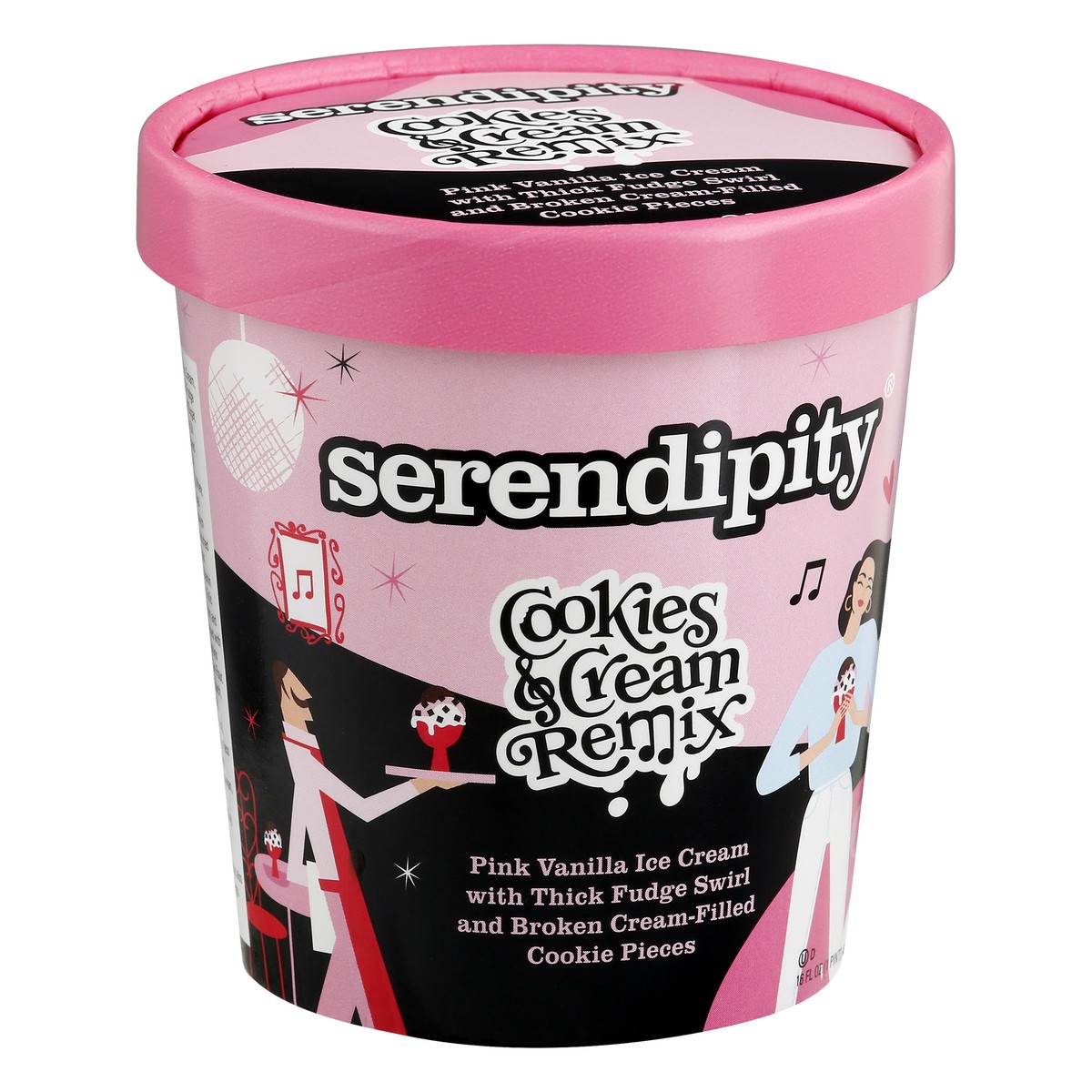 slide 11 of 12, Serendipity Cookies & Cream Remix Ice Cream 16 oz, 16 oz