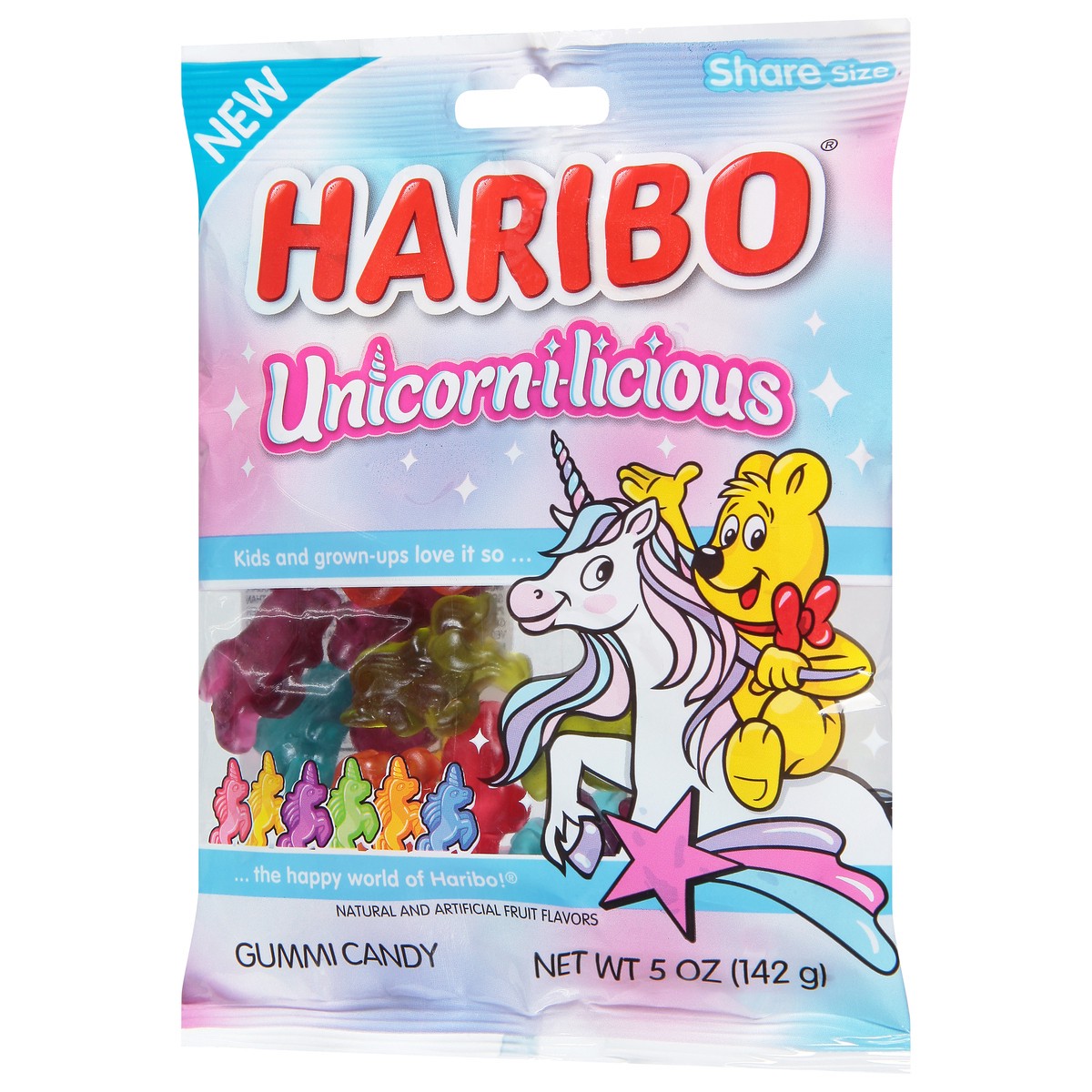 slide 6 of 13, Haribo Unicorn-i-Licious Gummi Candy Share Size 5 oz, 5 oz