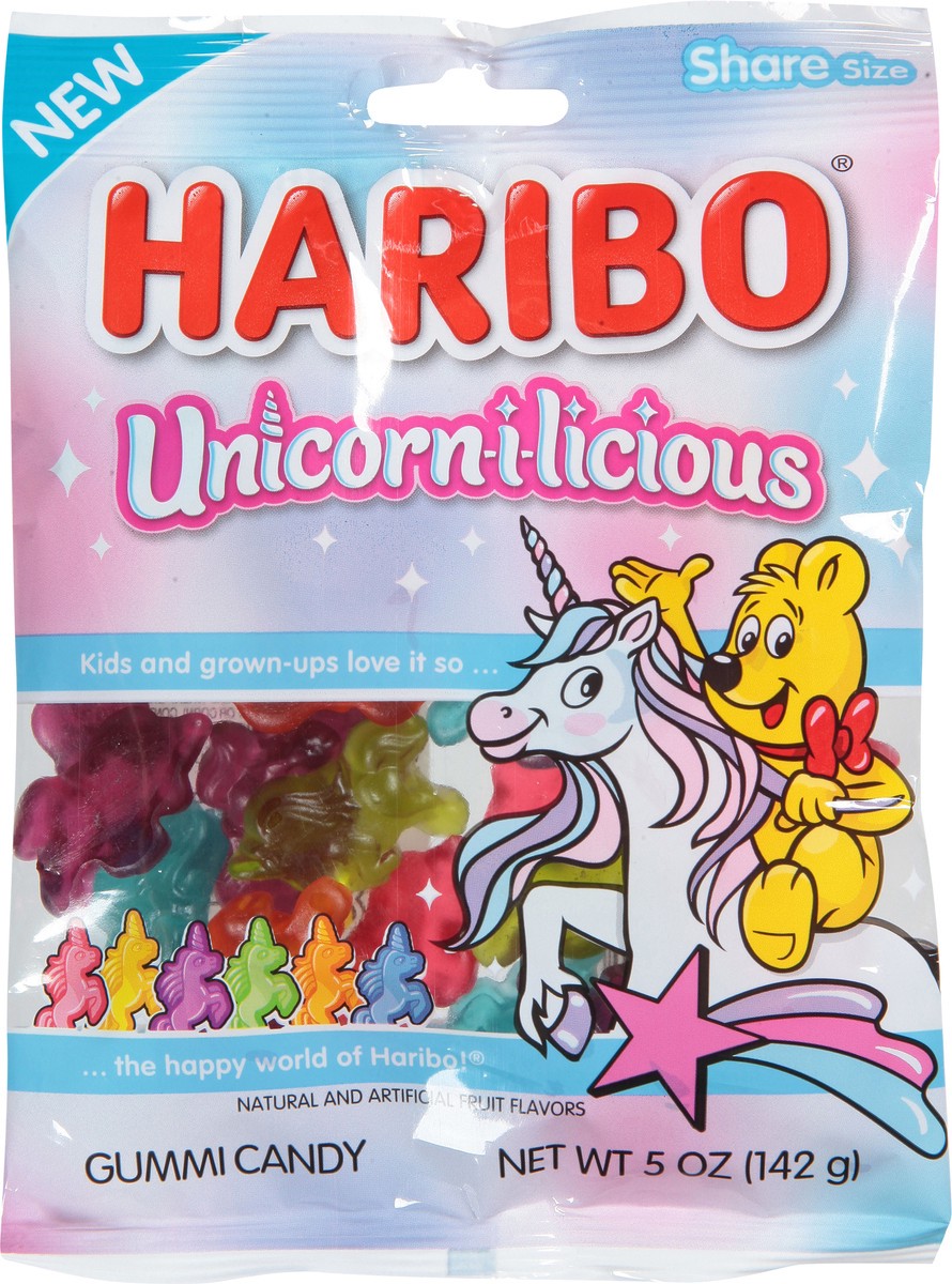 slide 9 of 13, Haribo Unicorn-i-Licious Gummi Candy Share Size 5 oz, 5 oz